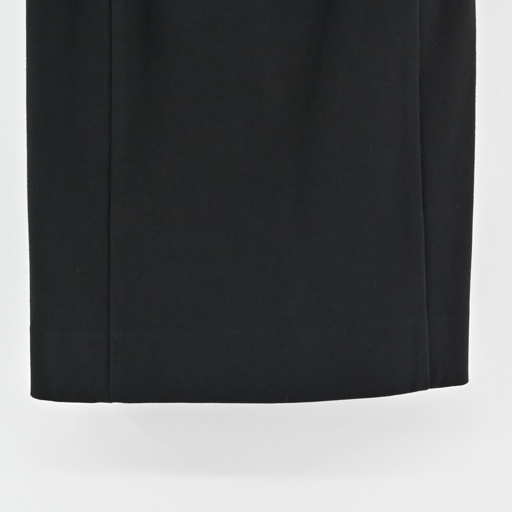 DIANE VON FURSTENBERG Skirt Size 4 Classic Black Zip Pocket Knee‎ Length Pencil - Picture 6 of 11